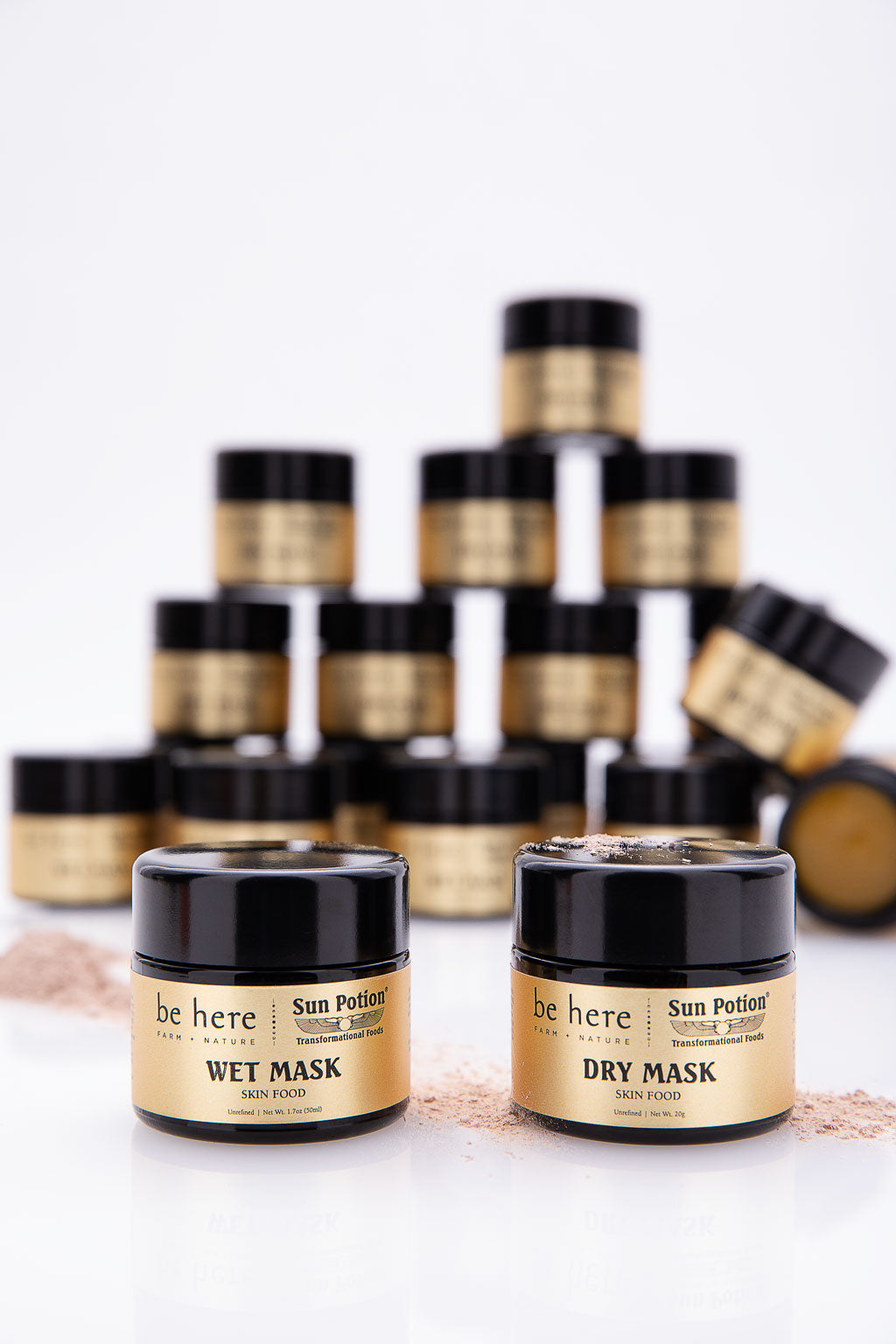 Be Here Farm + Nature Dry Mask "Superfood Clay Mask"