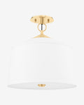 White Plains Semi-Flush