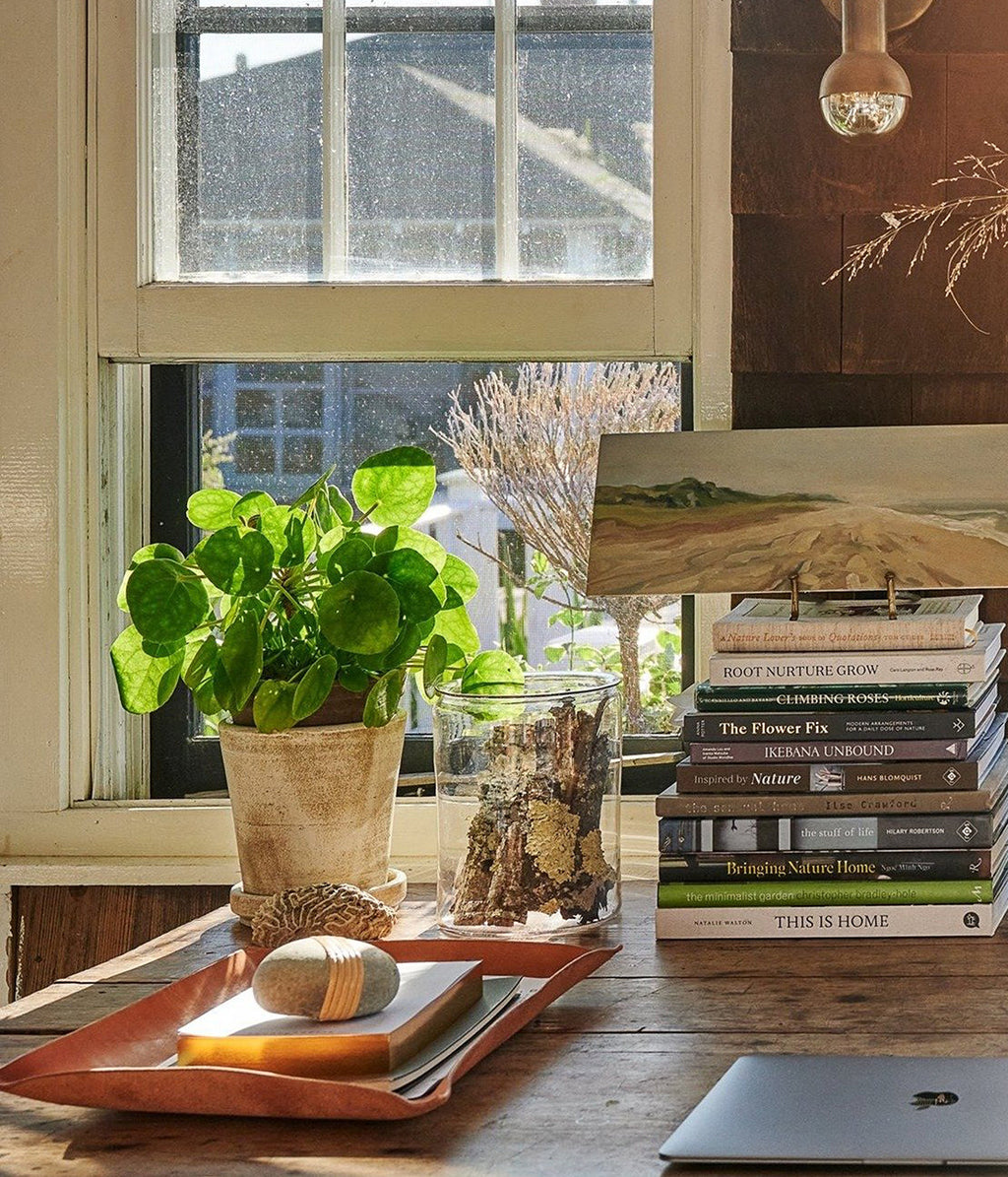White Patina Planters and Trays Bundle