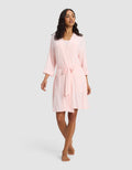 Women's Bamboo Stretch-Knit Kimono Robe