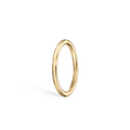 Plain Gold Hoop Earring