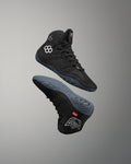 JB1 Youth Wrestling Shoes - Black Metal
