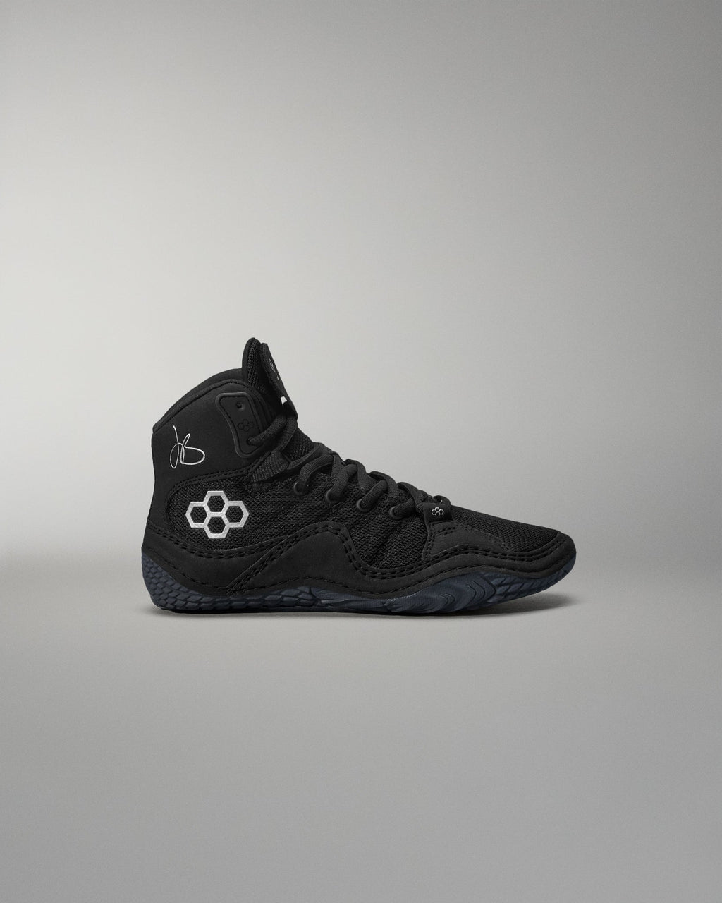 JB1 Youth Wrestling Shoes - Black Metal