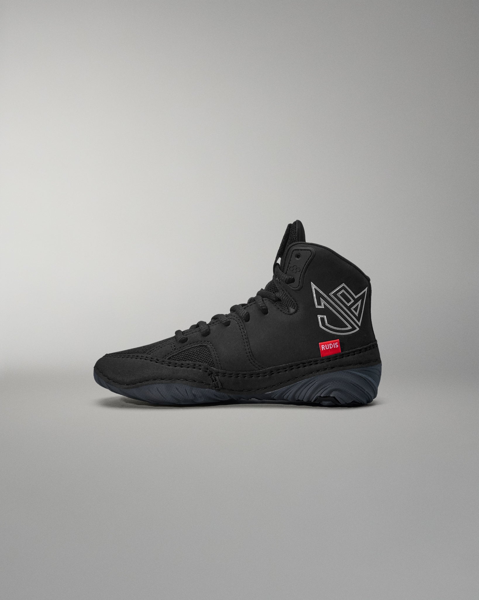 JB1 Youth Wrestling Shoes - Black Metal