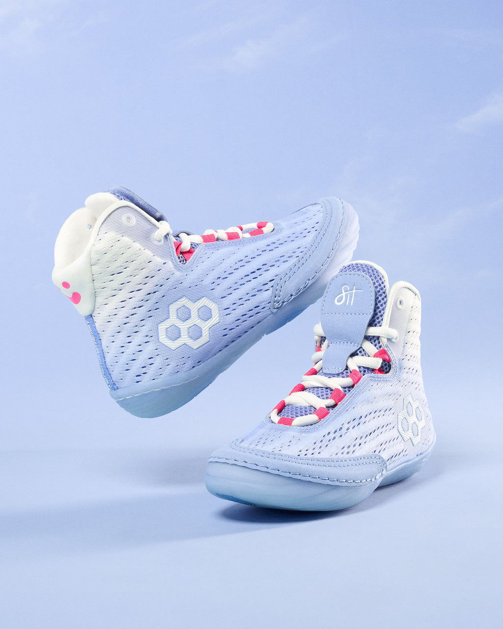 Hildebrandt Girl's Wrestling Shoes - Clear Sky