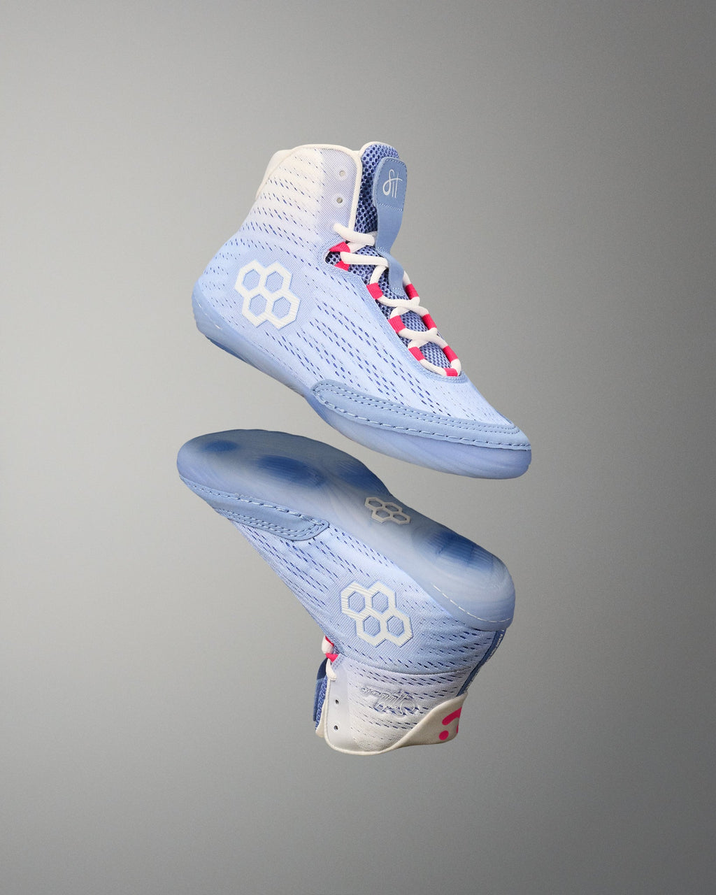 Hildebrandt Girl's Wrestling Shoes - Clear Sky