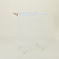 Slim Rolling Laundry Basket