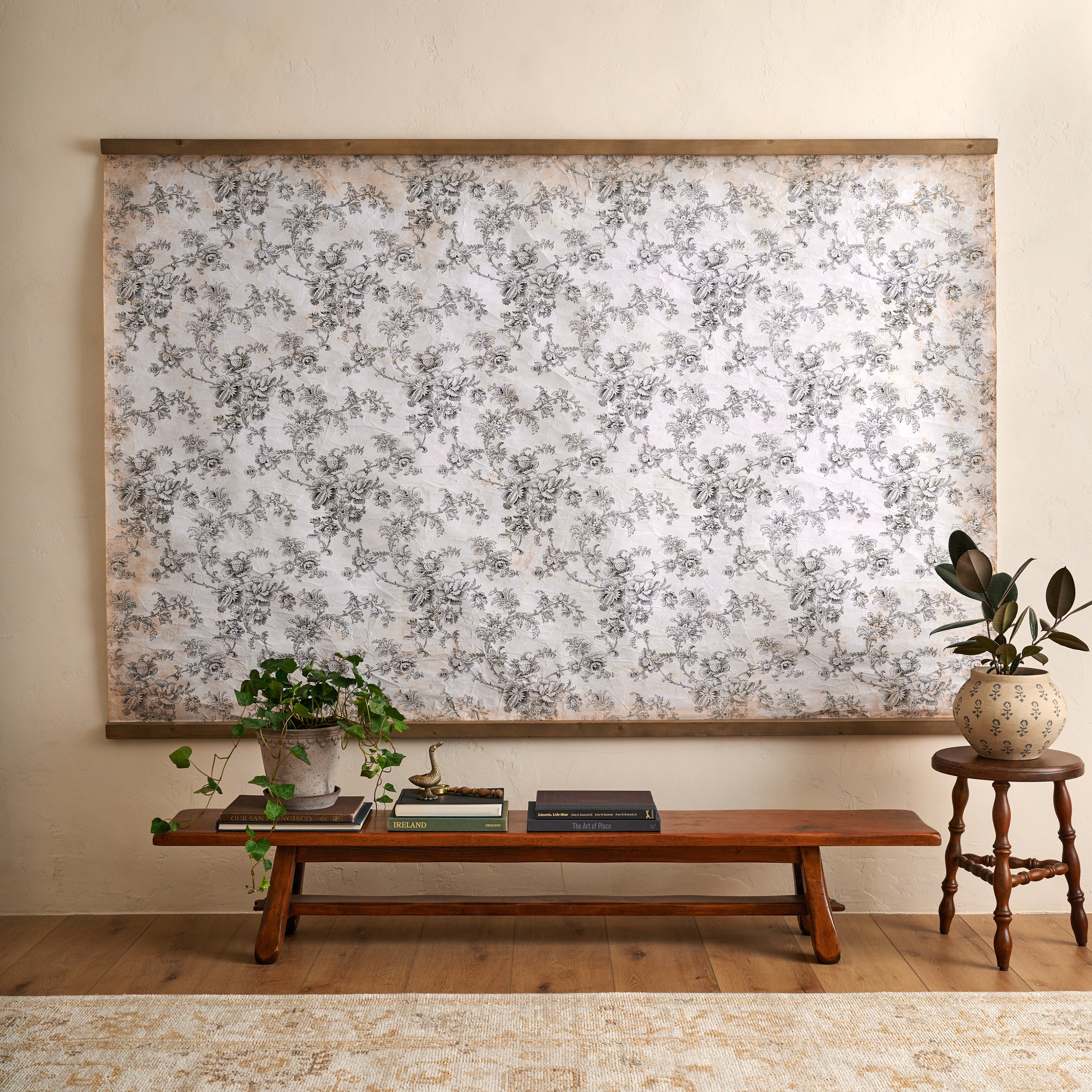 Oversized Heirloom Garden Tapestry