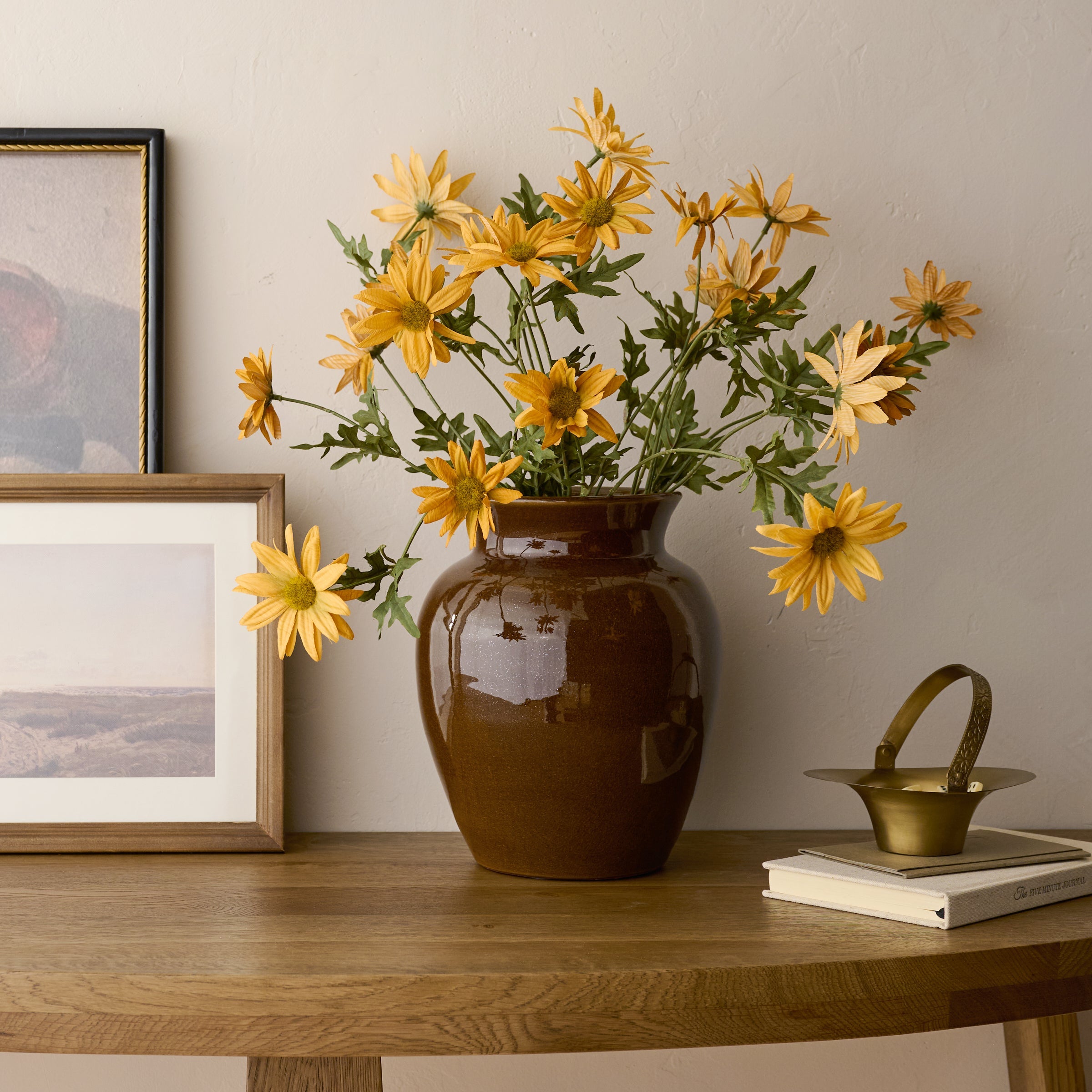 Jacquiline Crackle Ceramic Vase