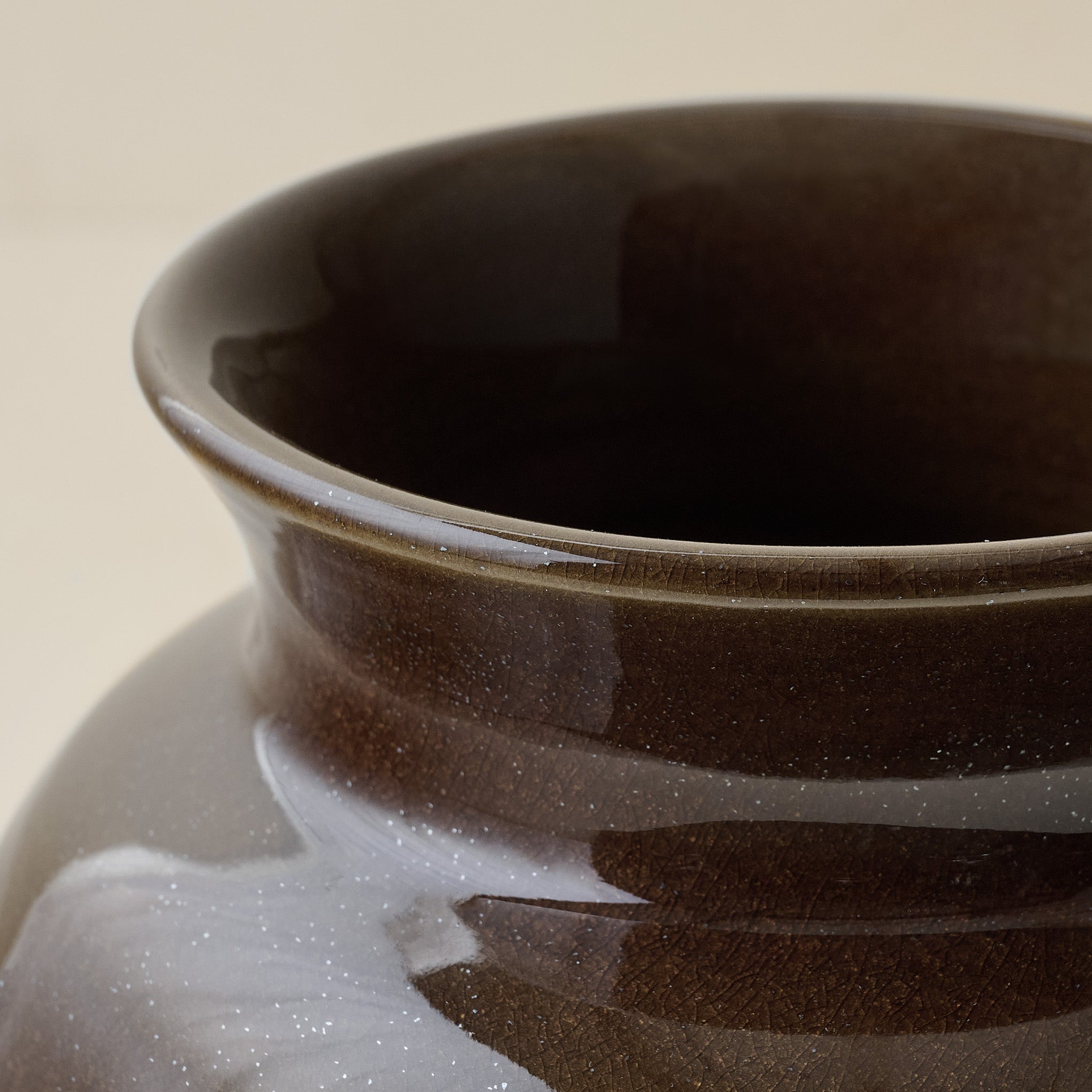 Jacquiline Crackle Ceramic Vase