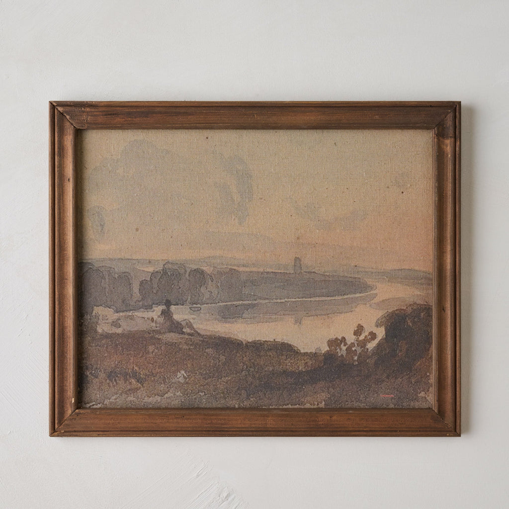Still Reflection Framed Print