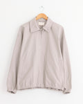 Zip Blouson in Beige