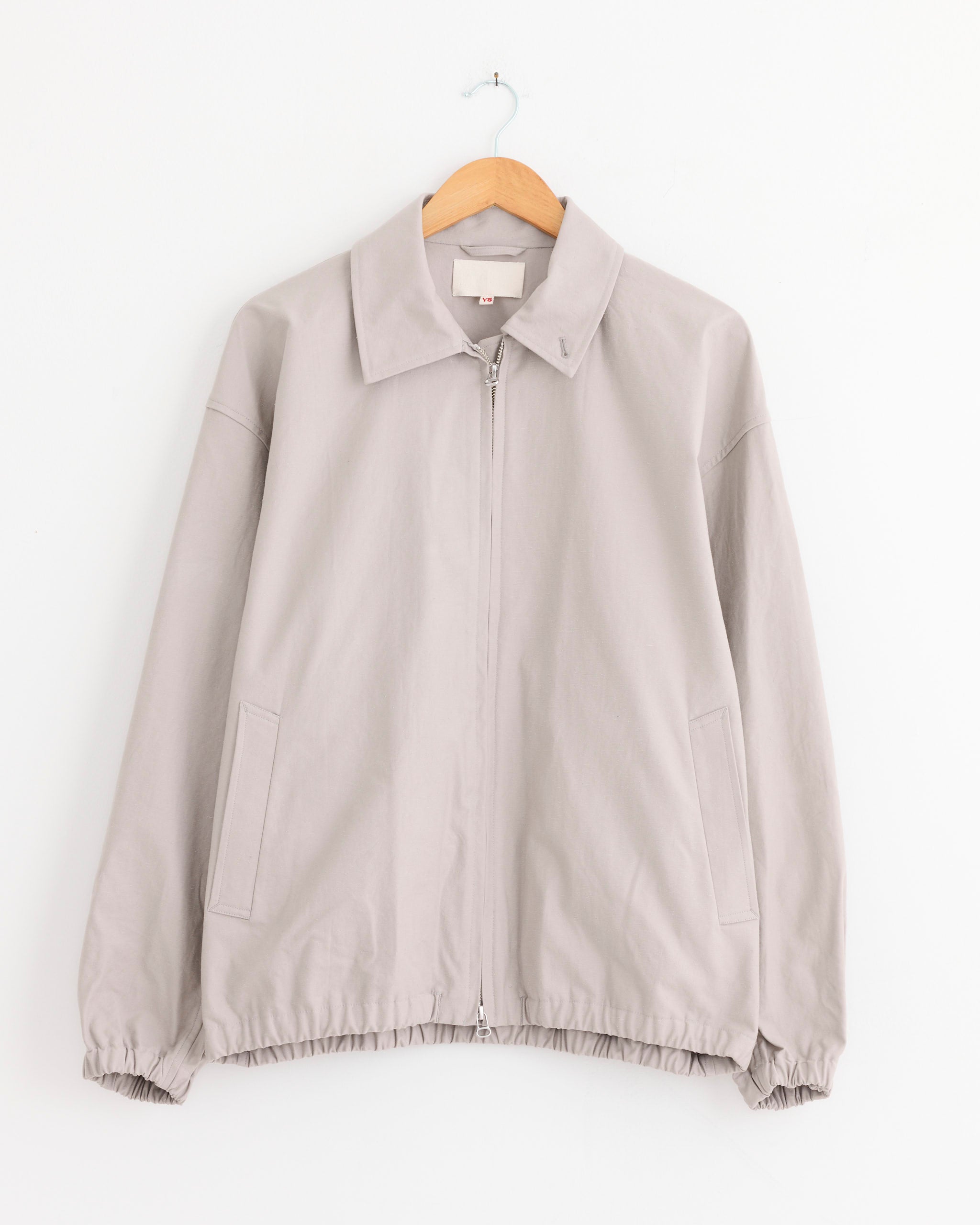 Zip Blouson in Beige