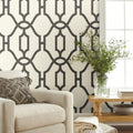 Woven Trellis Wallpaper