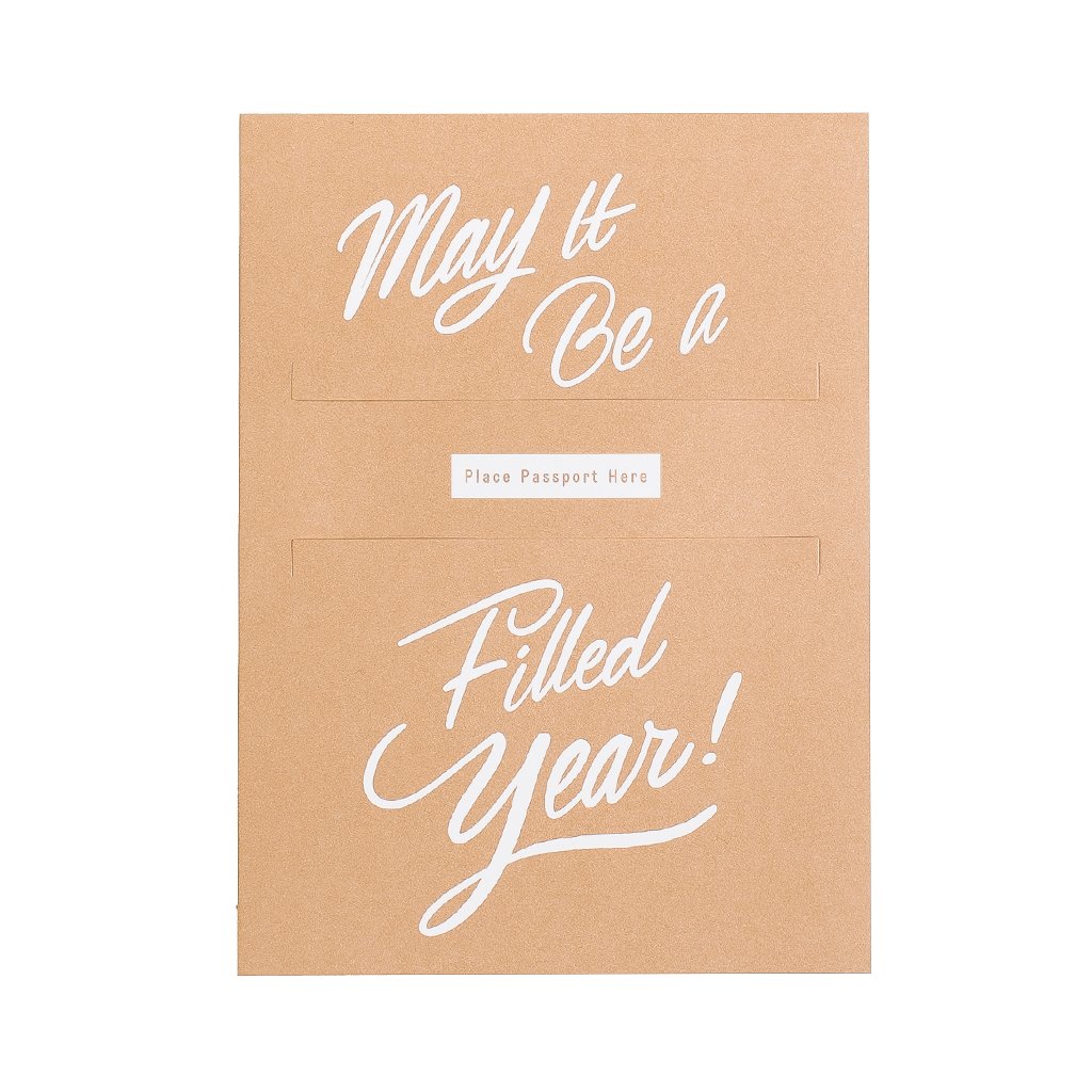 Passport Year Greeting Card