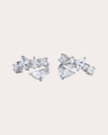 Cubic Zirconia Geometric Stud Earrings