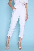 Capri Length Pants with Slits