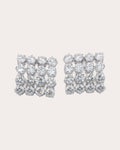Cubic Zirconia Juggernaut Stud Earrings