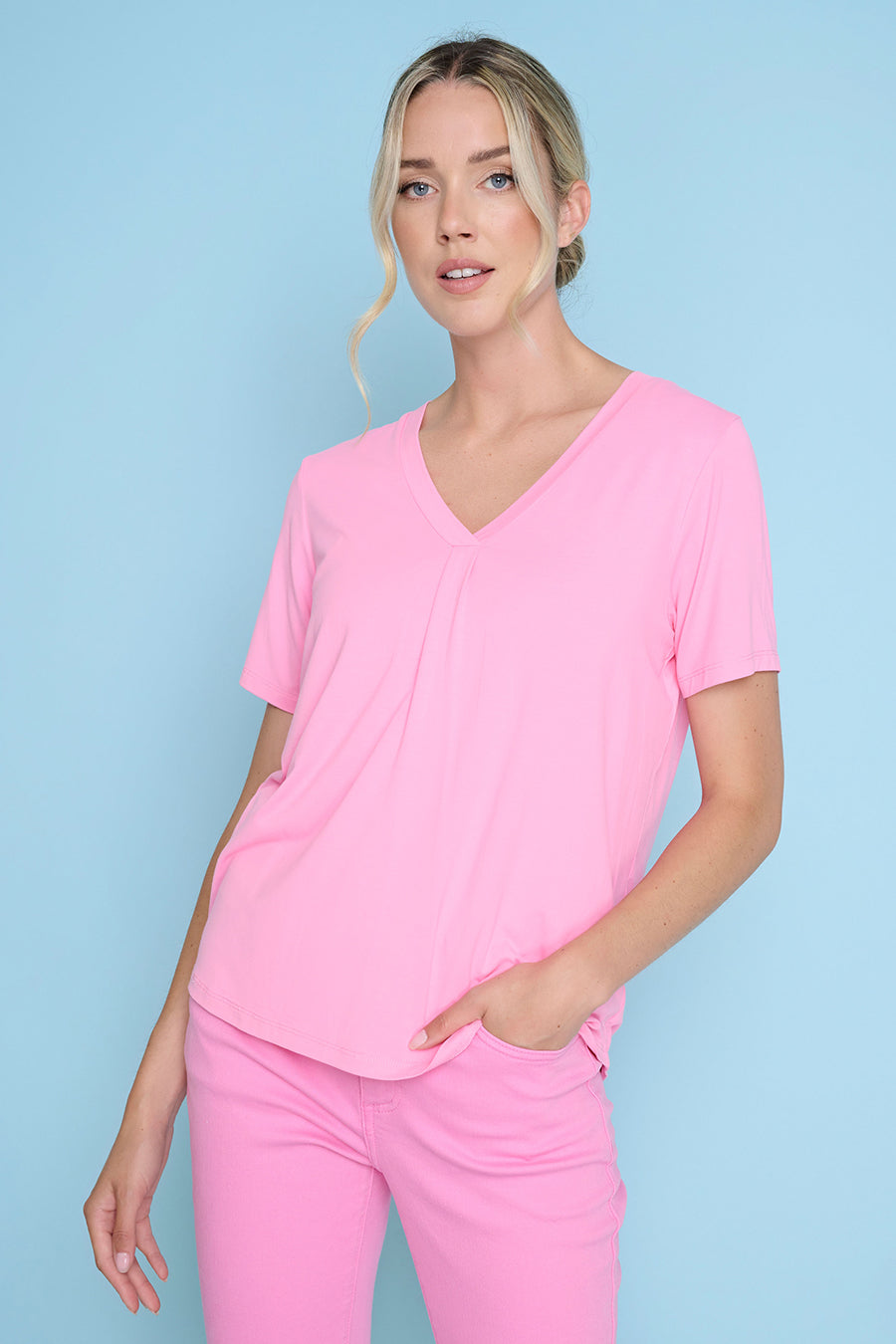 Basic V-Neck Top