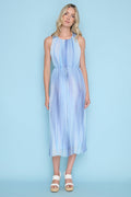 Sleeveless Pleated Dress