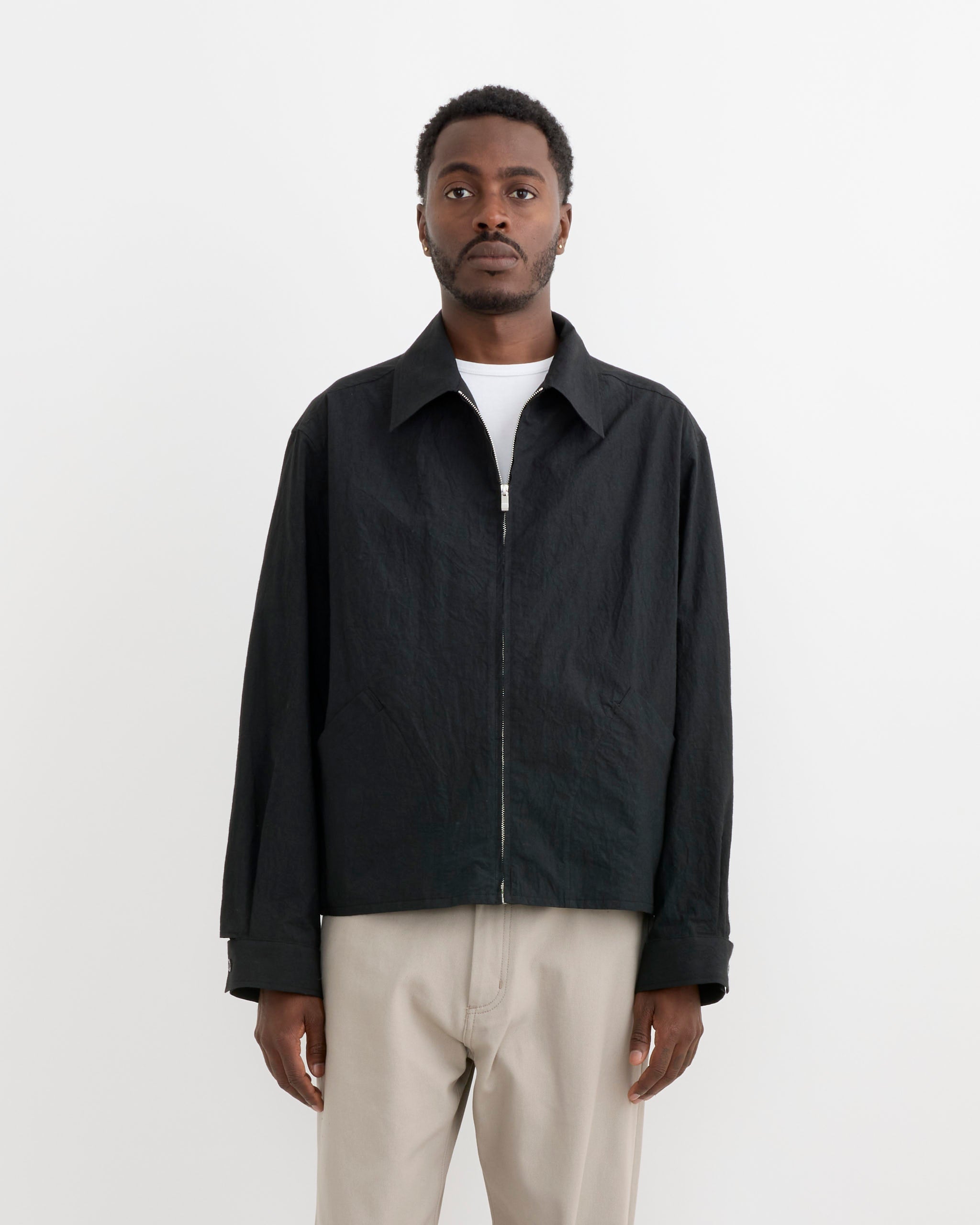 4H Jacket in Sun Dried Cotton Black