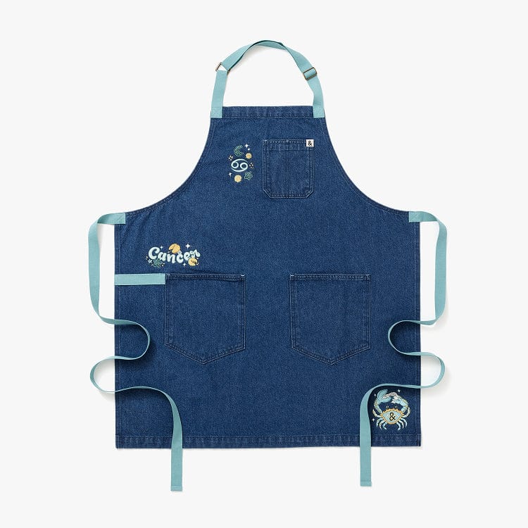 Cancer Denim Zodiac Essential Apron