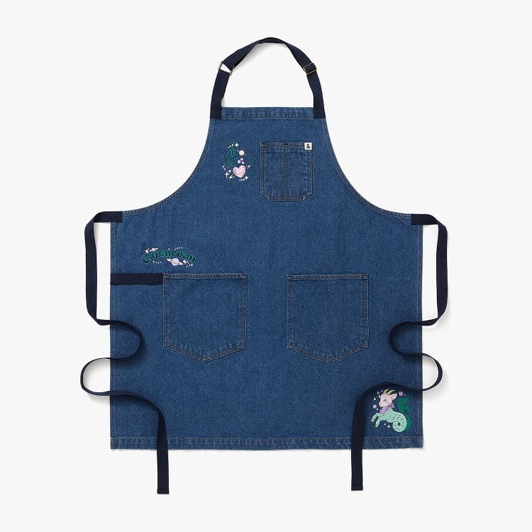 Capricorn Denim Zodiac Essential Apron