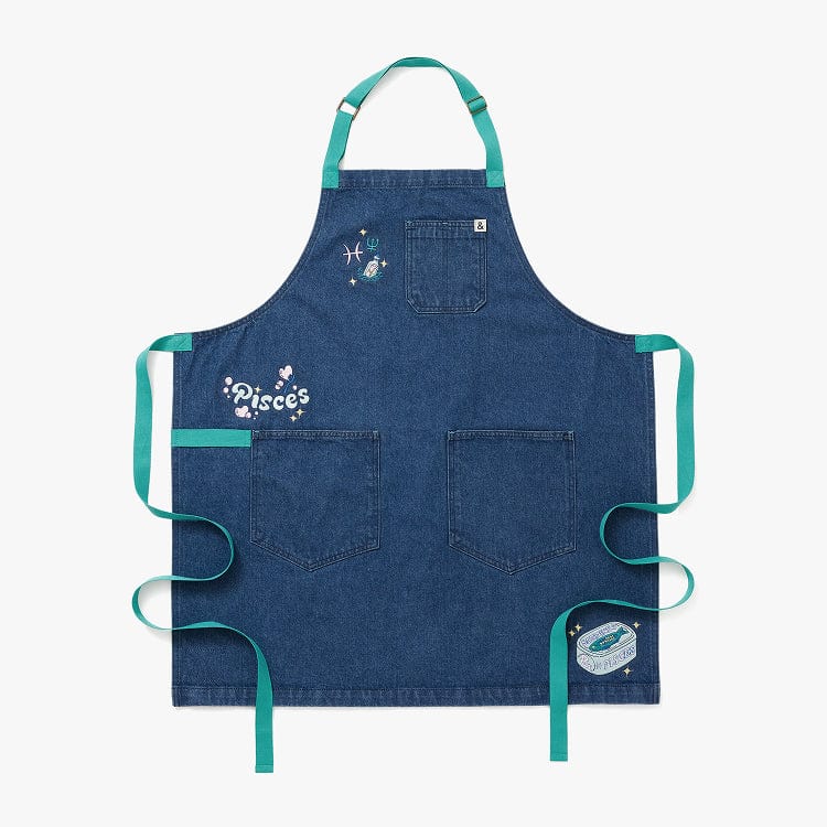 Pisces Denim Zodiac Essential Apron