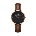 Petite Bristol Black Rose Gold