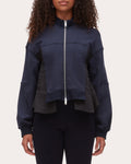 French Terry Ripstop Combo Zip Track Jacket