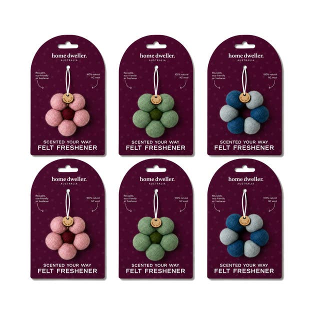 Scented Your Way Felt Fresheners 6 pack