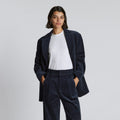 The Corduroy ’80s Blazer | Deep Navy