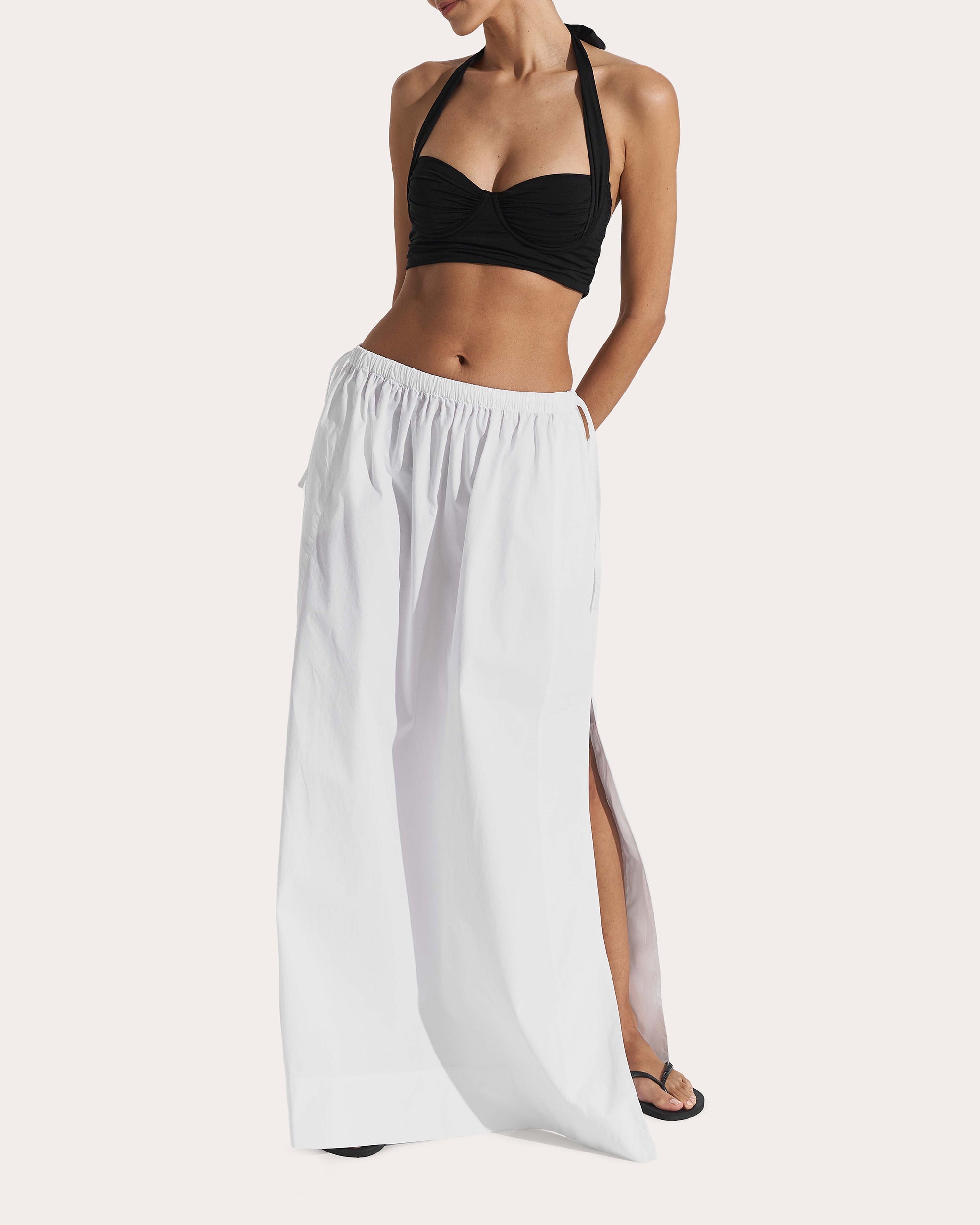 Drift Cotton Maxi Skirt