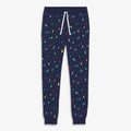 Adult organic PJ pant in rainbow forest (unisex fit)