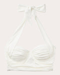 Haven Ruched Underwire Halter Bikini Top
