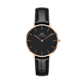 Petite Reading Black Rose Gold