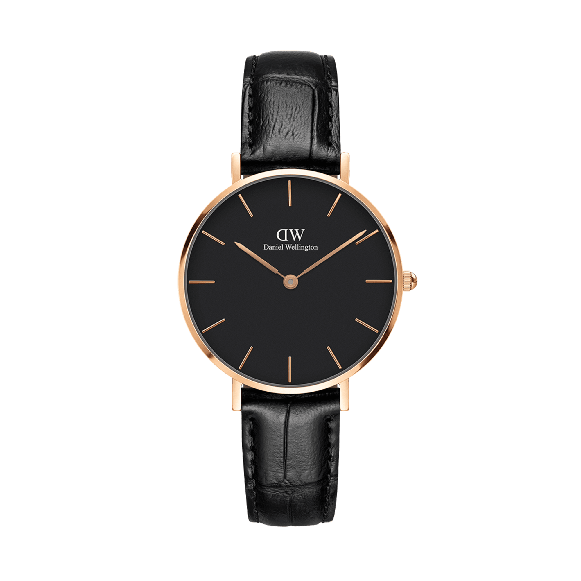 Petite Reading Black Rose Gold