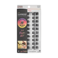 Impress Falsies Pre-Glued False Eyelashes Refills - Wispy | 30 Lash Clusters, 10mm-14mm