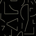 Almost Shapes Wallpaper - Black