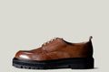 Alpine Derby Shoes . Chestnut