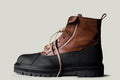 Alpine Duck Boots . Chestnut Black