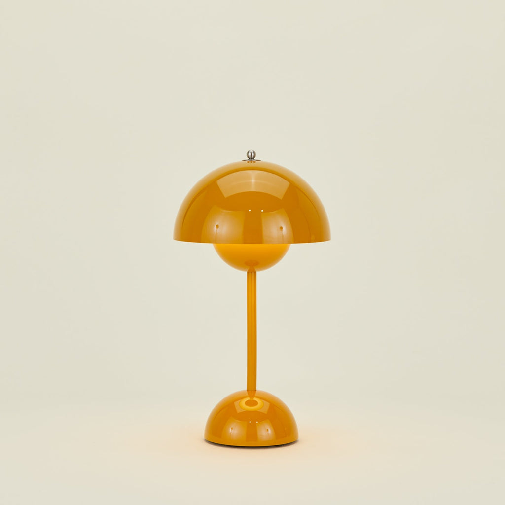 Flowerpot Portable Lamp - Mustard