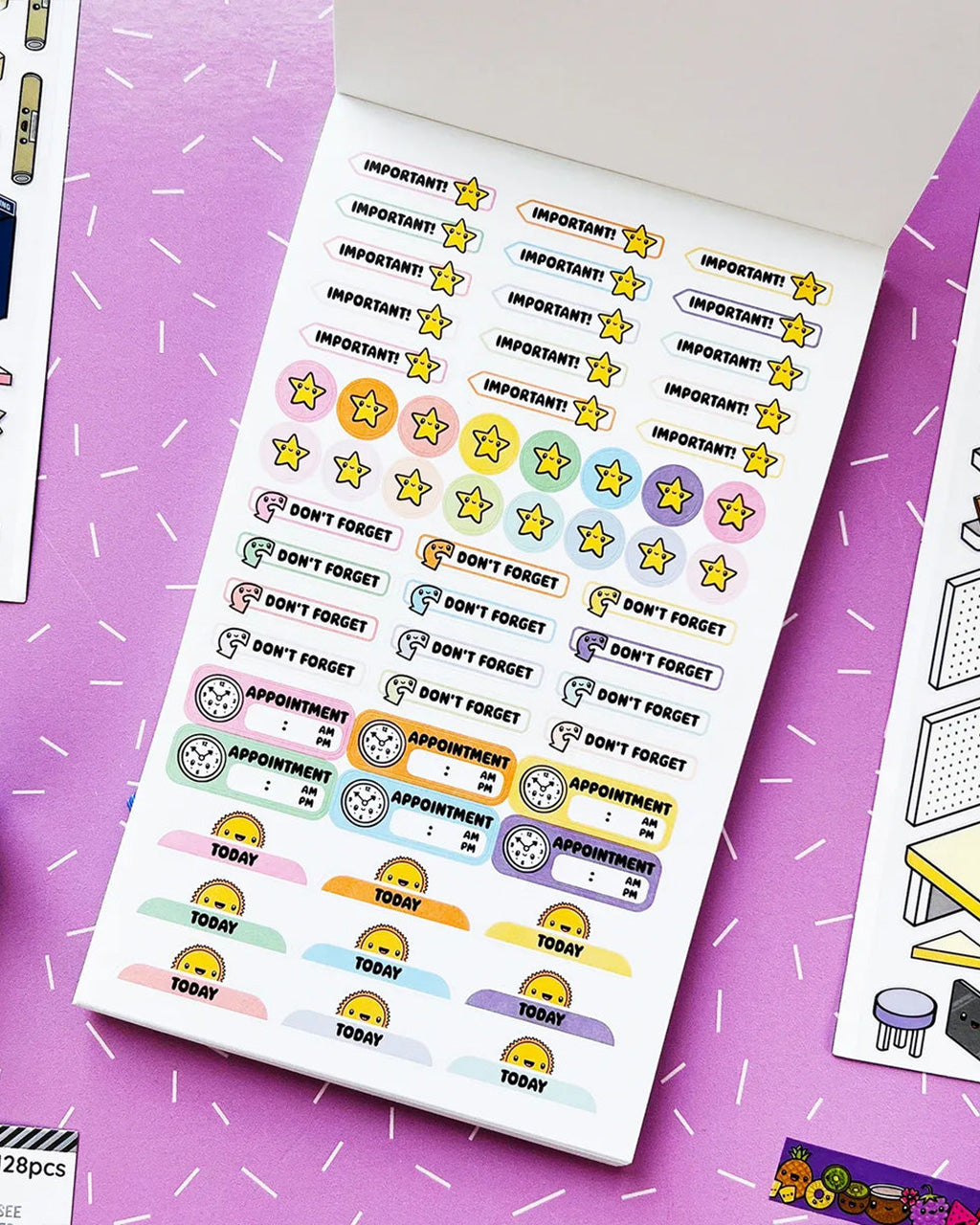 Kawaii Planner Sticker Pad
