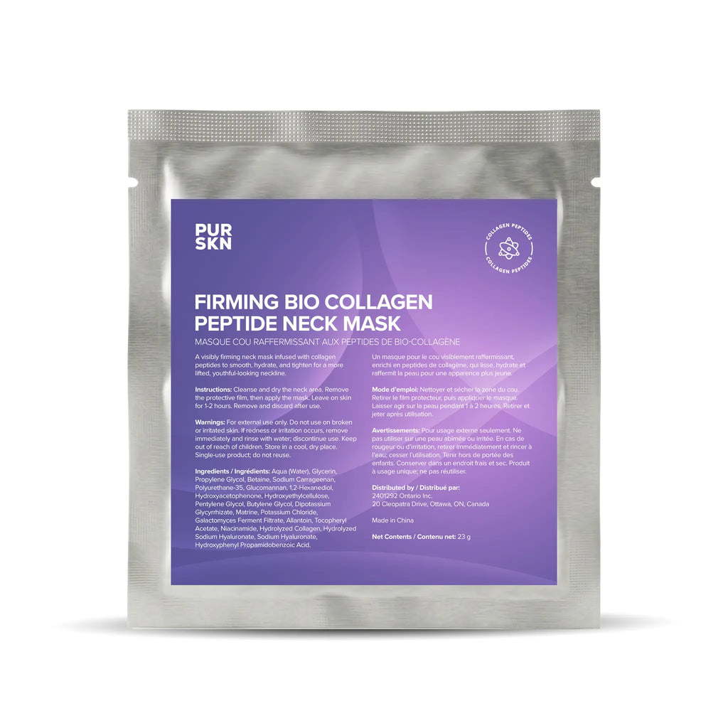 Anti-Age Firming Bio Collagen Peptide Neck Mask