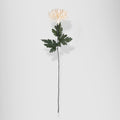 Faux Chrysanthemum Flower, Cream
