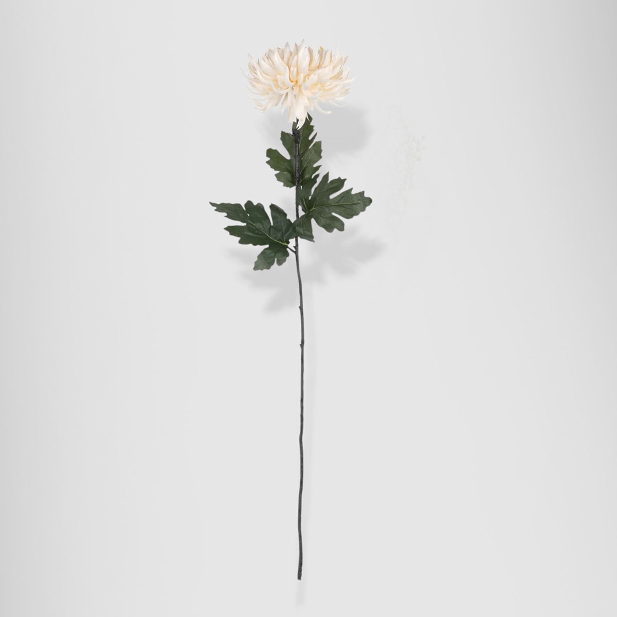 Faux Chrysanthemum Flower, Cream