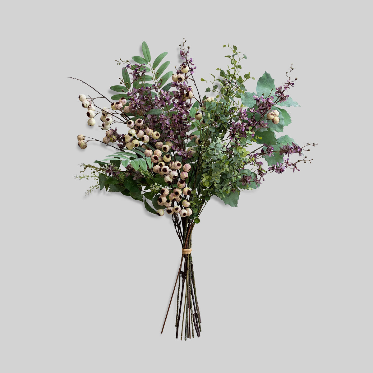 Faux Wild Orchid Bunch