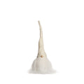 12" Gnome with Wood Base and White Cap