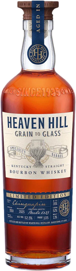 Heaven Hill Grain to Glass Speicality Barrel Chinquapin Oak Straight Bourbon Whiskey (700mL)