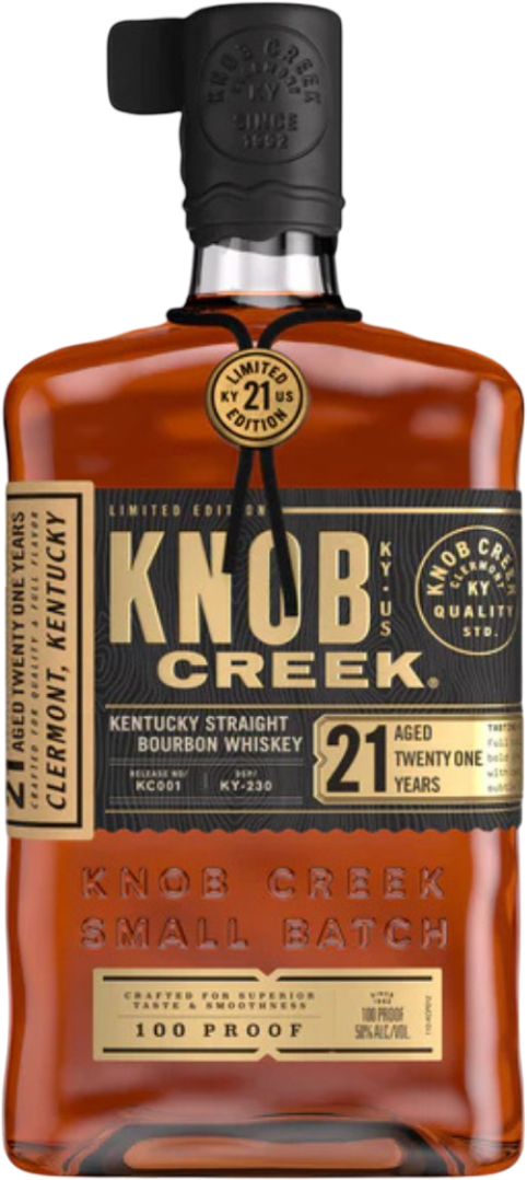 Knob Creek Small Batch Limited Edition 21 Year Old Straight Bourbon Whiskey